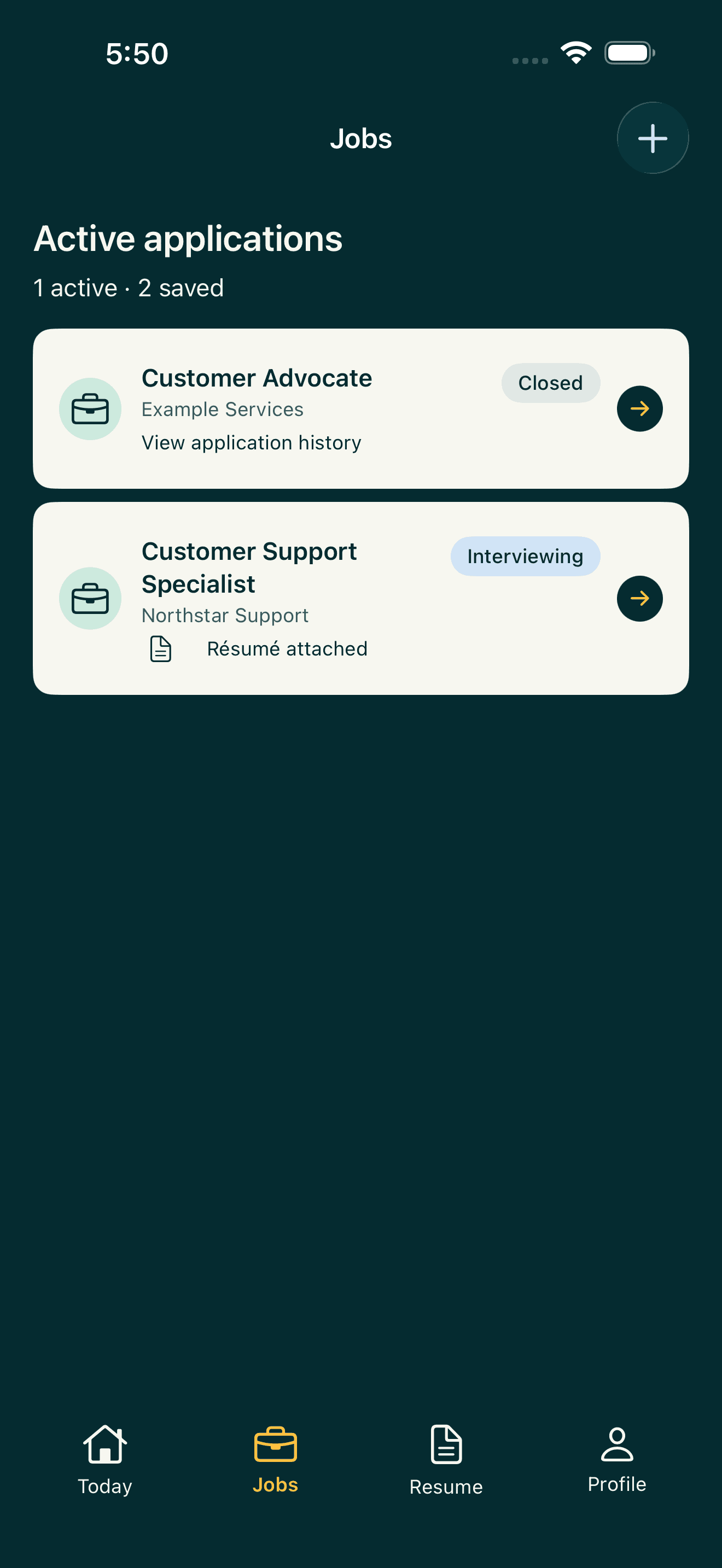 Way In: Applications